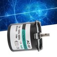 thumbnail image 4 of Ac Synchronous Motor, 14W Permanent Magnet Synchronous Turntable Motor Electric Turntable with Bracket for Micro Machinery and Robotics, 4 of 7