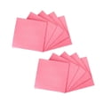 thumbnail image 3 of Paquete de 10 paños de limpieza de microfibra reutilizables, multiusos, absorbentes y suaves para cocina. Rosa, 3 of 9
