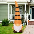 thumbnail image 6 of COMIN 5 FT Thanksgiving Inflatables Gnome Blow Up Ourdoor Yard Decoration Built-in LEDs for Fall Garden Lawn Decor, 6 of 8