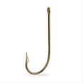 thumbnail image 2 of LEEYNEER Classic  Large Ring  / Freshwater Fishing Hook (100-Pack)  Bronze  Size 8#, 2 of 3