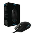 thumbnail image 7 of Logitech G PRO Hero Wired Gaming Mouse, 12000 DPI, RGB Lightning, Ultra Lightweight, 6 Programmable Buttons, On-Board Memory, Compatible with PC/Mac - Black, 7 of 7