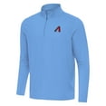 thumbnail image 2 of Men's Antigua  Powder Blue Arizona Diamondbacks Intent Quarter-Zip Top, 2 of 3