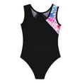 thumbnail image 6 of Sinleey Gymnastics Leotards for Girls Sleeveless One-piece Ballet Dancing Athletic Leotards with Colorful Heart 10, 6 of 7