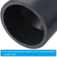 thumbnail image 5 of Uxcell Reducer Pipe Fitting Straight Socket Coupling Connector, Grey 2.5x1.6" 3, 5 of 5