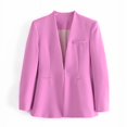 thumbnail image 1 of Style Summer Women‘s New Lapel Suit Jacket 66075, 1 of 7