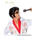 thumbnail image 2 of Costume Rubies Deluxe Aloha Elvis para hombre, color blanco, talla L, 2 of 5