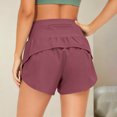 thumbnail image 4 of Athletic Shorts for Women Bermuda High Waisted Quick Dry Shorts Smmer Causal Loose Running Shorts, M, 4 of 8