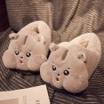 thumbnail image 1 of Preciosas zapatillas de casa de algodón de peluche de cerdito para mujer y hombre, zapatillas de invierno 2024 para interior y pareja, zapatos cálidos y gruesos para el hogar, 1 of 5