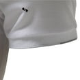 thumbnail image 3 of Blusa y camisa de manga corta con cuello vuelto para hombre, blusa informal con estampado de moda para hombre, blusa de manga corta con cuello vuelto para hombre, 3 of 8