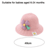 thumbnail image 2 of Sombreros de invierno para niños, ala plegable de piel sintética para niña y niño, 2 of 5