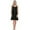 Z-Black131, variant on Women's Dresses Solid Color Above Knee Spaghetti Strap Scoop Neck Sleeveless Loungewear Base Plus Size Summer Everyday Loose Fit Dress