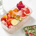 thumbnail image 3 of Easy Release Ice  Tray Plastic 32 Grids Ice Tray with Lid Bin Scoop for Freezer  Material, 3 of 8