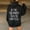 Black, variant on Up To 50% Off Hoodie Sweatshirt for Women IF I'm Too Much The Go Find LessLadies' Hooded Sweatshirt With Large Lettering On The Back And Drawstring