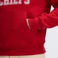 thumbnail image 6 of Fanatics Red Kansas City Chiefs IconicFleece Flocked Hoodie, 6 of 7