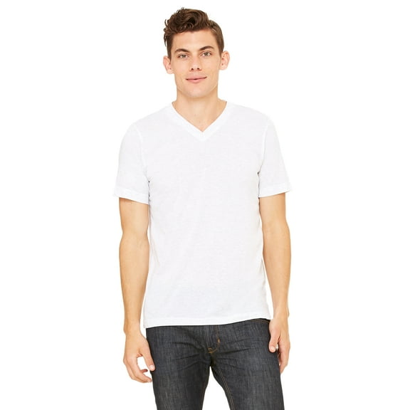 Bella Canvas 3415C Unisex Triblend ShortSleeve VNeck TShirt