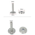 thumbnail image 6 of 2 PC Stainless Steel Glass Support Rod Fencing Panels Shelf Holder Armrest, 6 of 6