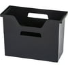 IRIS USA, Medium Desktop File Box, 6 Pack, Black