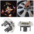 thumbnail image 4 of RGB Car Wheel Lights, Solar Charging Tire Lamp Decoration, Four Flashing Modes, Easys to Install, Used for Cars SUVs and Off-road Vehicles, 4 of 4