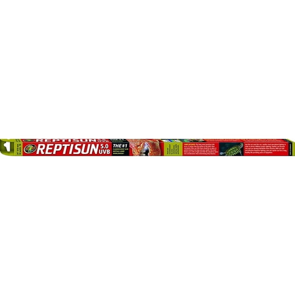 Zoo Med ReptiSun 5.0 UVB Replacement Bulb 18 Watts T8 (24" Bulb) - Pack of 2