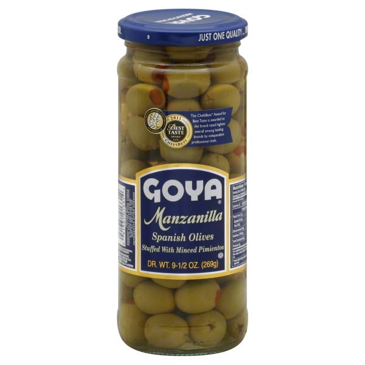 (3 pack) Goya Olives, 9.5 oz