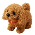 thumbnail image 1 of Juguete de peluche eléctrico, juguete interactivo con forma de animal, juguete interesante para , niñas, , regalos de cumpleaños Perro Marrón Yotijar Juguetes de peluche eléctricos, 1 of 10