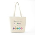 thumbnail image 6 of CafePress - Claire BINGO Tote Bag - Unisex Canvas Tote Bag, Beige, 1-Piece, 6 of 7