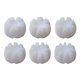 thumbnail image 1 of 6 piezas de bases de flores reutilizables de silicona para moldear velas y jabón con resina epoxi. Blanco, 1 of 9
