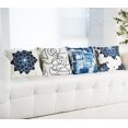 thumbnail image 6 of Pillow Covers 4pcs Throw Pillow Cover 18x18 Inches Decorative Pillows Floral Couch Pillow Covers for Living Room Couch Bed Sofa, 6 of 6