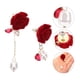 thumbnail image 5 of KAKOWELY par de pendientes largos asimétricos con borlas y perlas, pendientes de flores para mujer, 5 of 5