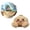 Khaki, variant on Glittering Mystery Dumpling Sculpting Game with Steamer, Kawaii Bun Decoration for Shelf Display and Stress Relief Party Favor, Portable