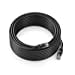 thumbnail image 2 of Ethernet Cable 100 ft CAT6 High Speed Internet Network LAN Cable Cord, Outdoor Waterproof (Black), 2 of 15