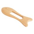 thumbnail image 4 of Wood Massage Tool, 2Pcs Sturdy Beech Wooden Gua Sha Board Fish Shaped  For Family, 4 of 8