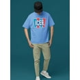 thumbnail image 2 of Frosty Refresh Retro Design Graphic Men's T-shirt, 2 of 4