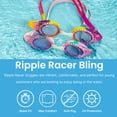 thumbnail image 3 of Sporti Ripple Racer Jr. Kids' Goggle, Custom Fit, Anti-Fog UV, Shatter-Resistant Bling Design, 3 of 10