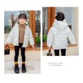 thumbnail image 3 of Ougyinr 1-6T Kids Baby Boys Girls Hooded Winter Coats Jacket Colorful Hoods Light Puffer Down Outerwear Jacket with Ears Outwear, 3 of 9