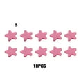 thumbnail image 2 of Matsuzay Perillas de puerta cómodas y elegantes con forma de estrella para cajones de niños, fácil instalación, ampliamente utilizadas Decoración del hogar trompeta rosa, 2 of 6