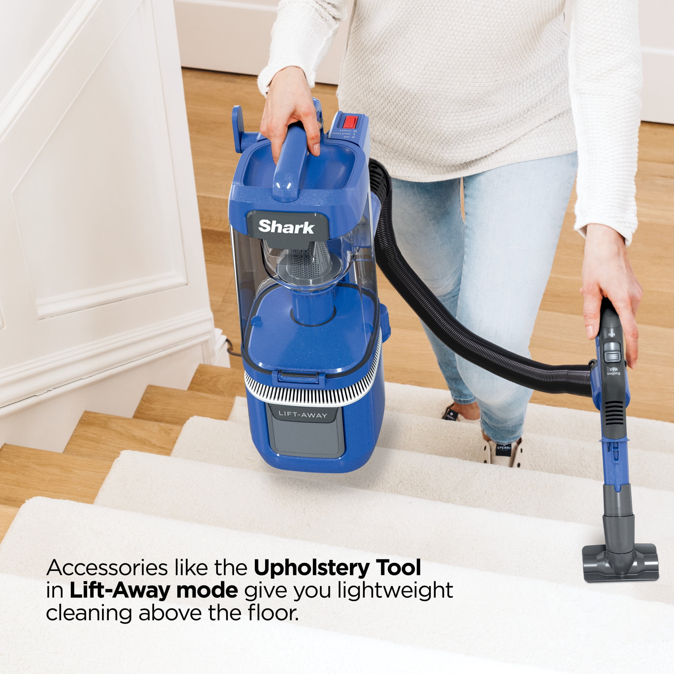 Shark Navigator Lift-Away ADV Upright Vacuum, Pet Friendly, Self-Cleaning Brushroll, LA360 Cobalt Blue