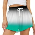 thumbnail image 1 of Aayomet Shorts pour Femmes à la Mode Décontractés avec Poches (Vert Menthe, XXXXL), 1 of 3