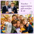 thumbnail image 6 of WaaHome Teacher Appreciation Card - Personalized Fill in the Blank Thank You Teacher Card from Student, Interactive Handcrafted DIY Appreciation Gifts (5.5”x8”), 6 of 7