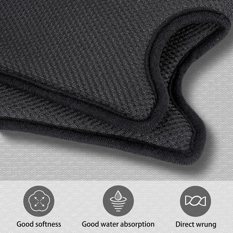 1pc Nappa Leather Kitchen Faucet Absorbent Mat, Anti-Splash Drain Mat For  Kitchen Toilet Countertop, Non-Slip Waterproof Mat For Washstand, Heat Insul