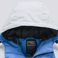 thumbnail image 5 of Boys Coat Kids Winter Warm Long Sleeve Hooded Thick Outdoor Snowsuit Boys' Outerwear Jackets Blue 150 8 Years-9 Years, 5 of 7