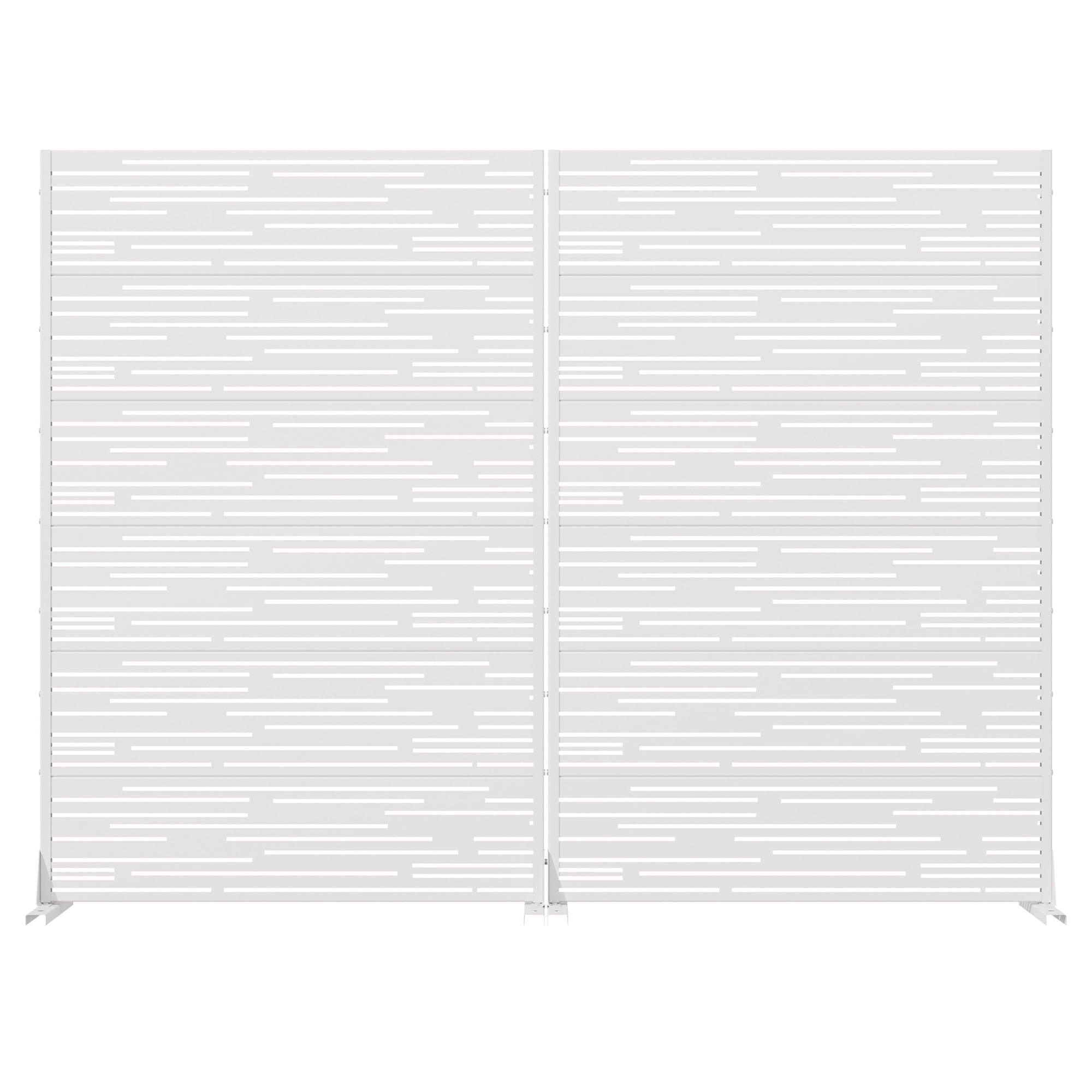 Metal Privacy Screen Panel Pattern
