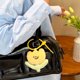 thumbnail image 4 of Llavero con Colgante de Muñeca y Flor para Bolso, Cartera o Llaves Del Coche: Accesorio Decorativo de Tela Suave para Niñas, Novias y Parejas., 4 of 7