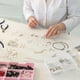 thumbnail image 5 of Ganchos de aretes LeverBack Uxcell 100Pack, gancho de alambre francés para aretes, bronce, 5 of 6