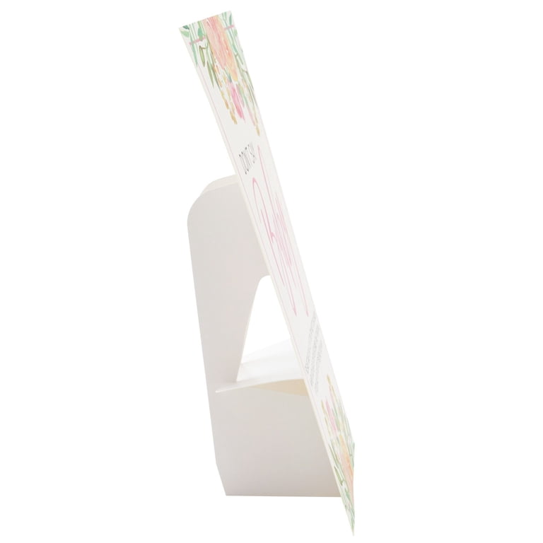 Don't Say Baby Game For Girl Baby Shower - Includes 30 Pink Clothespins & Cute Sign