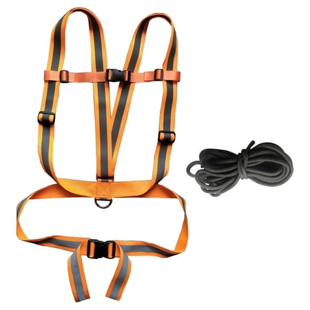 Deer Drag Harness,Deer Drag Sleds,Reflective Deer Hunting Harness Heavy Duty Deer Traction Strap Sturdy For Hunting Gear