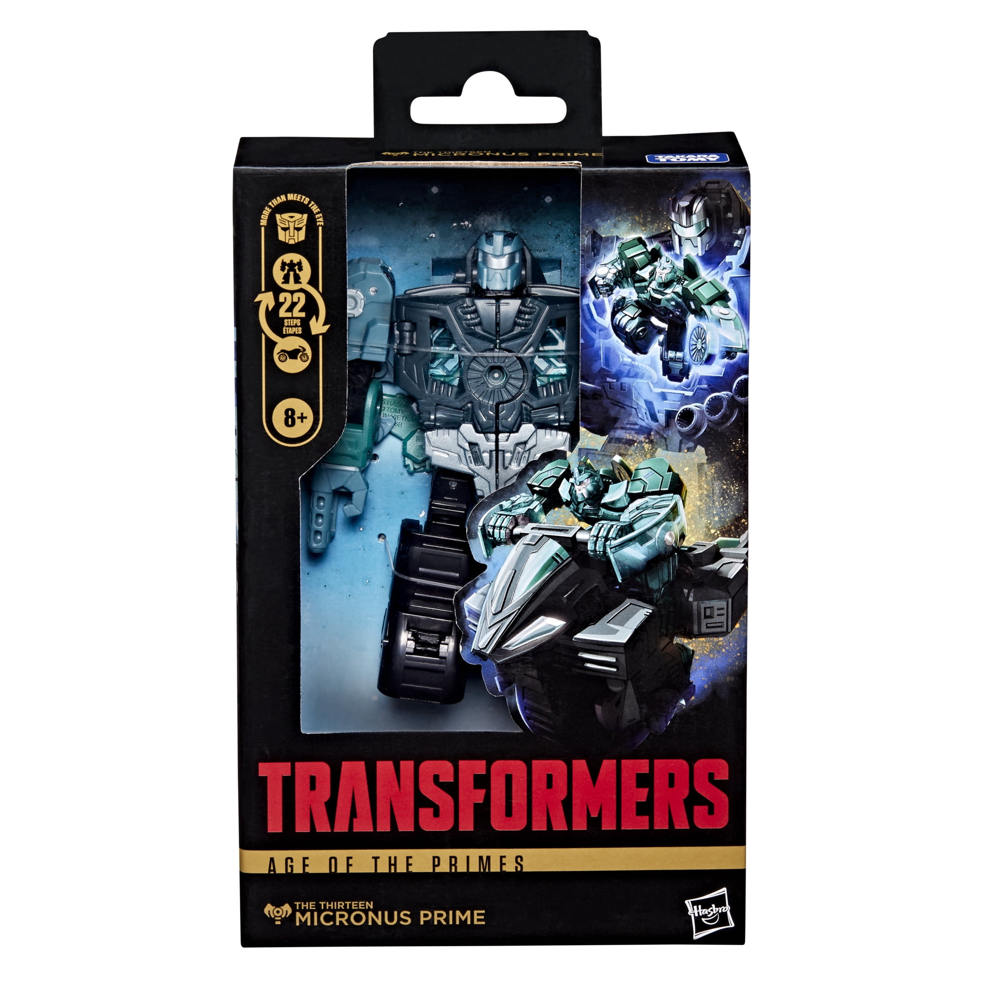 Transformers Toys Age of the Primes The Thirteen Micronus Prime 5.5" Action Figure, 8+