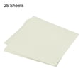 thumbnail image 3 of 25 hojas de papel origami de doble cara color crema-blanco de 3x3 pulgadas para proyectos de arte y manualidades, 3 of 5