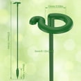 thumbnail image 3 of 30 Pcs Piquet de Support pour Plantes 10,6 Pouces Anneau de Support pour Plantes en Plastique Réutilisable Robuste Résistant aux Intempéries Cage pour Plantes Vertes Fournitures de Jardinage pour Fleurs à Tige Simple Pivoine Tomate, 3 of 9