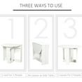 thumbnail image 4 of HOMCOM Folding Drop Leaf Dining Table Foldable Bar Table for Small Kitchen, 4 of 10